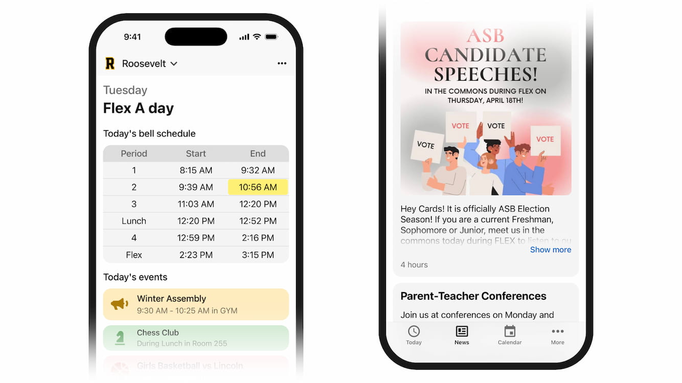 The new Trivory app showing the Today screen and newsfeed